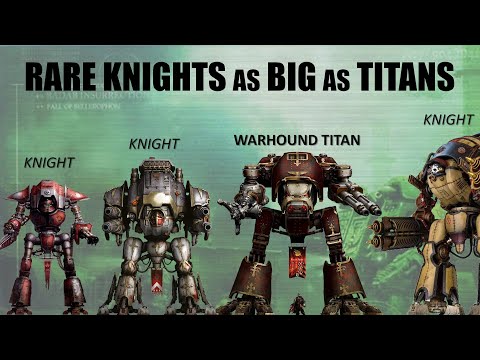 The Biggest Knight Patterns of the Imperium in 40K