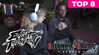 East Coast Throwdown 2024: Guilty Gear Strive Top 8 (Razzo, UMISHO, Nitro) GGST Tournament