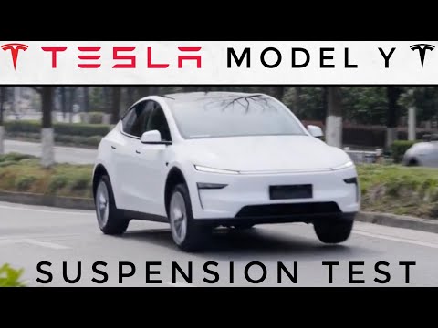 New Tesla Model Y Suspension Test | Upgraded Performance | 2025 Juniper