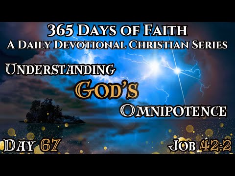 365 Days of Faith: Daily Devotional | God's Limitless Power - Job 42:2 Bible Devotional