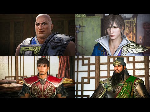 Dynasty Warriors Origins - All Characters Max Bond Scenes