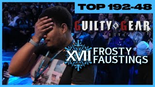 STRIVE TOP 192-48 Frosty Faustings XVII 2025 (Johnny, Giovanna, Slayer, Anji, Bridget) Guilty Gear