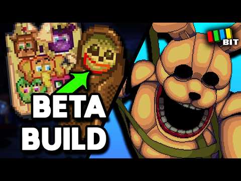 The FNAF Into the Pit Dev Build is Amazing | LOST BITS [TetraBitGaming]