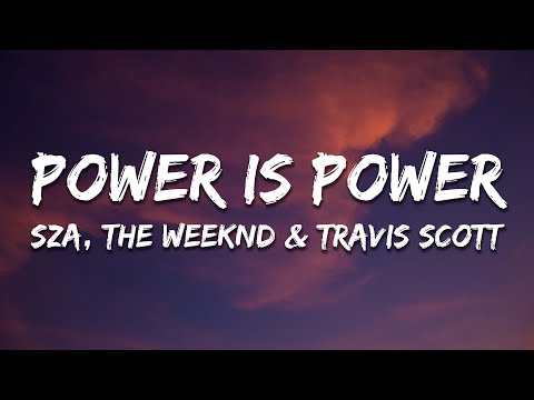 The Weeknd, Travis Scott, SZA - Power is Power (Lyrics)