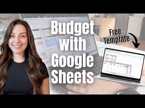 Budgeting for Beginners - How to Make a Budget in Google Sheets 2025 | Free Template!