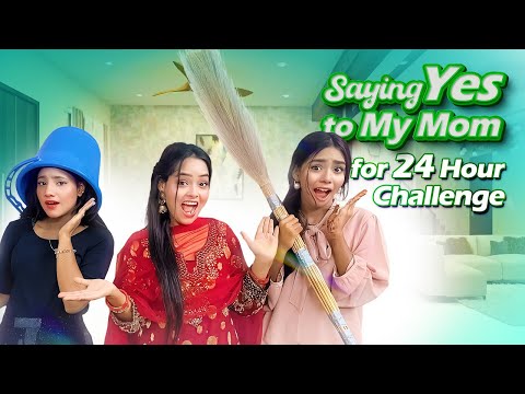 Saying Yes To My Mom For 24 Hour Challenge| Borna Hossain