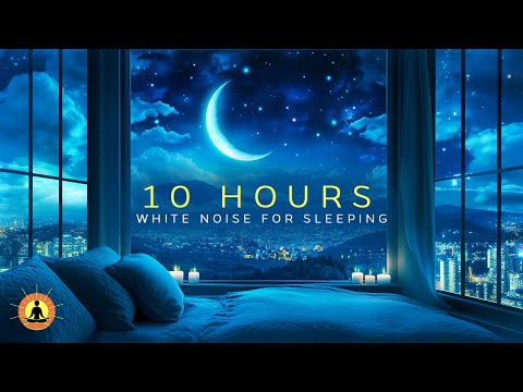 10 Hours of Relaxing White Noise for Deep Sleeping: Fall Asleep Fast, Insomnia Relief, Rain Sounds