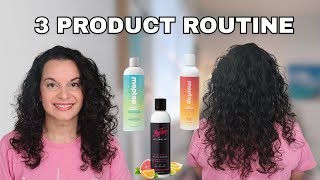 MopTop Wash & Style Routine for Wavy Curly Hair | Product Demo & Results