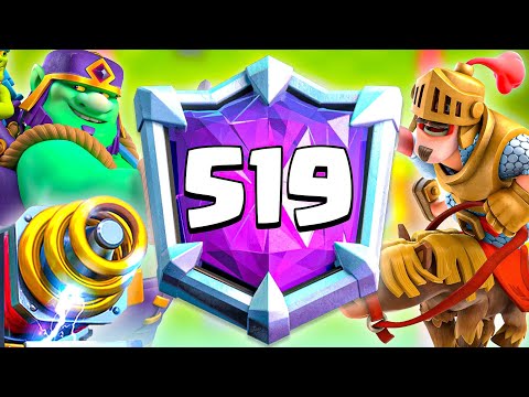 TOP 500 IN WORLD WITH NEW BEST SPARKY DECK - Clash Royale