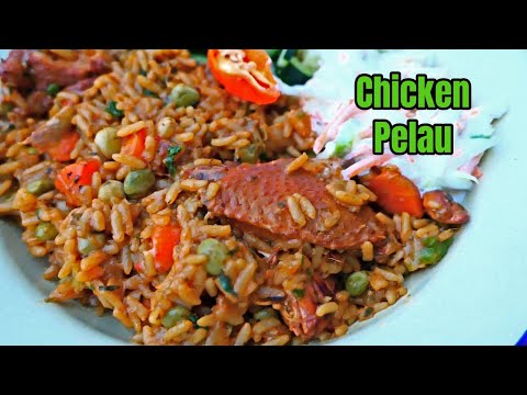 Chicken PELAU | My Secret Tip Revealed | Trini Carnival Eats 🇹🇹