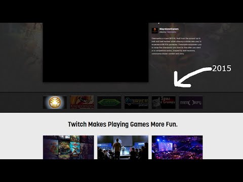 Twitch was wayyyy different in 2015!!! (The Wayback Machine)