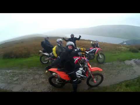 crf250 rally   WHITBY TO YORKS