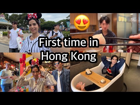 🇭🇰24 Hours in Hong Kong❤️ DisneyLand, Chinese Food, Skincare and more 🛍️