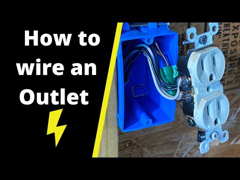 Install an Electrical Outlet in 60 Seconds #Shorts