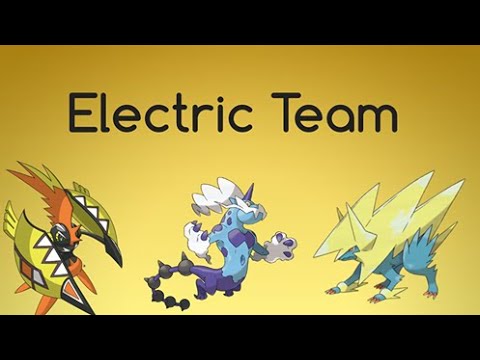 Pokemon Showdown: Electric team (Monotype Series)