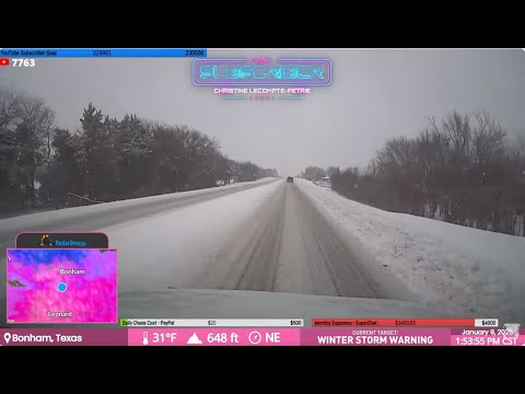 TX/AR Snow & Freezing Rain - Live Stream Archive