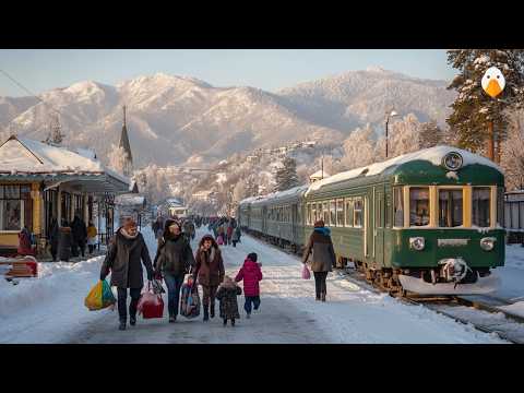 Hengdaohezi, Heilongjiang🇨🇳 The Most Beautiful Snowy Ancient Town in the Far East (4K UHD)