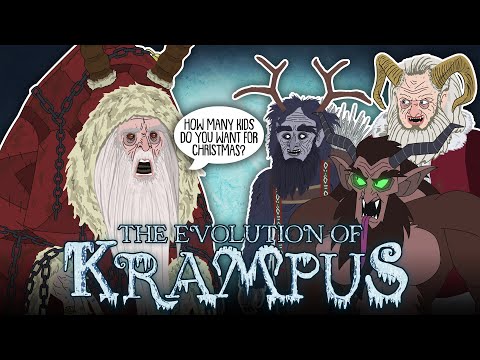 The Evolution Of Krampus (ANIMATED)