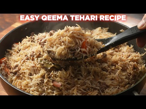 Easy Qeema Tehari Recipe Anyone Can Make