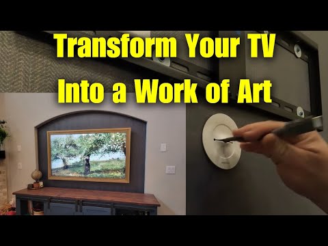 Transform Your Wall-Mounted TV into a Work of Art: Step-by-Step Guide to Hiding Cables in the Wall!