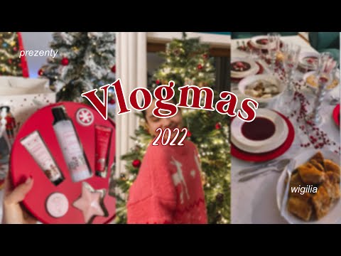 VLOGMAS 2022 / wigilia, co dostałam pod choinkę?🎄