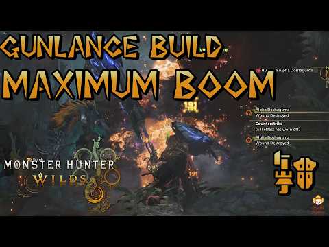 Monster Hunter Wilds - Gunlance Build: Maximum BOOM