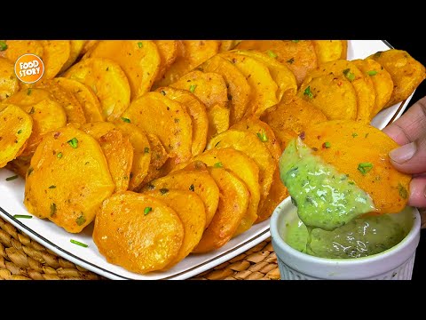 Crispy Aloo Pakora Recipe by  Samina Food Story