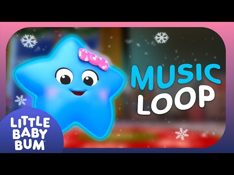 [8 HOUR LOOP] Twinkle Twinkle Little Star - Christmas Baby Sensory Loop | Lullabies for Babies