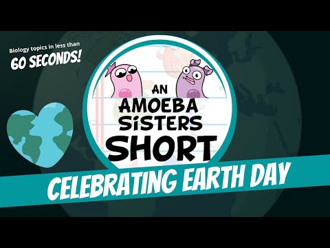 Earth Day 2022 - Let's Make a Good Future - Amoeba Sisters #Shorts #Earthday