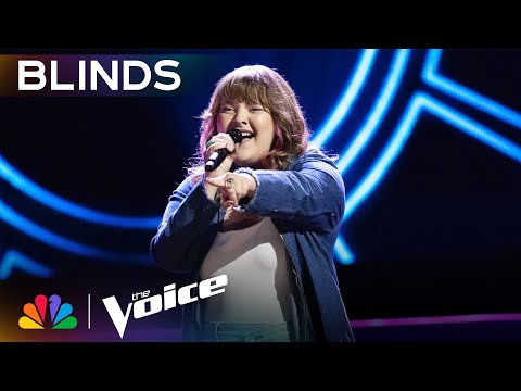 Tyler Kae Radiates Joy with Cyndi Lauper's "Girls Just Want to Have Fun" | Voice Blind Auditions