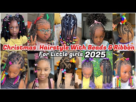 100+ CHRISTMAS BRAIDS HAIRSTYLE FOR LITTLE GIRLS IN 2025|Christmas Hairstyle For Little Girls|