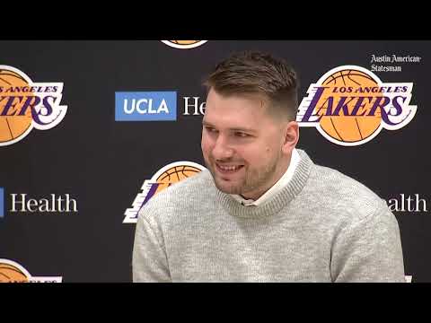 Full Lakers press conference: Luka Doncic on trade and Rob Pelinka on Nico Harrison, Mavericks