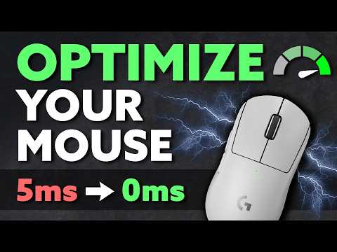 Mouse Optimization GUIDE for Gaming! 🔧 (0 Delay Tweaks)