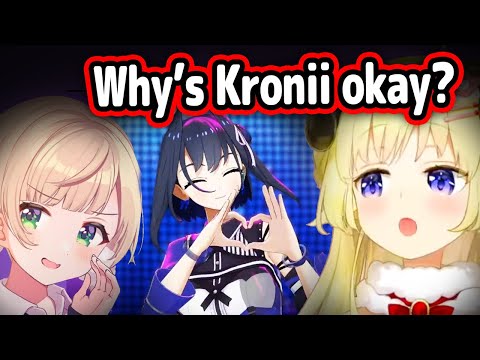 Watame Saw Ui-Mama Praise Kronii's "Kronii Beam"【Hololive】