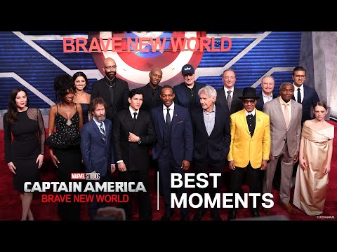 Best Red Carpet Moments! | Marvel Studios' Captain America: Brave New World