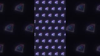 Glowing Diamond Pattern | Looping Background | After Effects | 2022 | #shorts