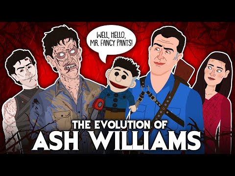 The Evolution Of Ash Williams / Evil Dead (ANIMATED)