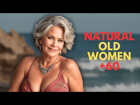 Natural Old Women Over 55 Elegantly Dressed and Radiating Beauty Pt-3