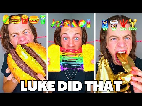 The Craziest Food Challenges of 2024! | LukeDidThat TikTok Compilation