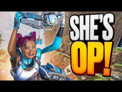 So i SOLO'D Ranked with The NEW LIFELINE... (Apex Legends)