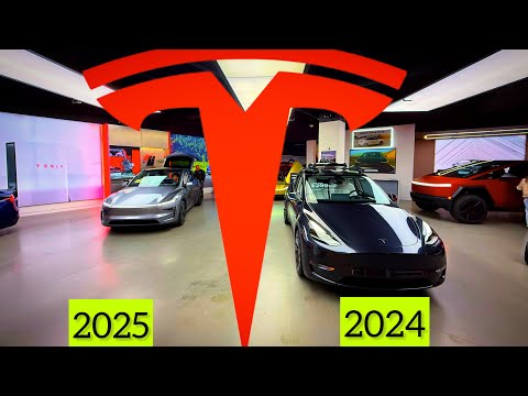 2025 New Vs 2024 Old Tesla Model Y Comparison | Visual Walk Around | Should you Buy ?