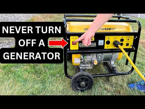 7 Tips to Help Avoid Killing Your Generator.