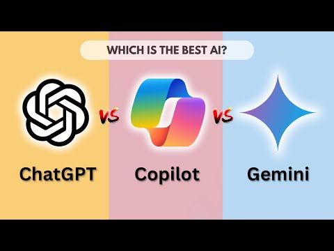 Which is the best AI? ChatGPT vs CoPilot vs Gemini #ArtificialIntelligence