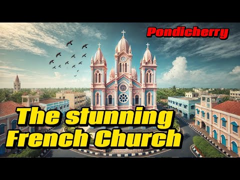 Hidden Treasure of Pondicherry – Our Lady of Angels Church 🇫🇷 ✨🕊️ ⛪