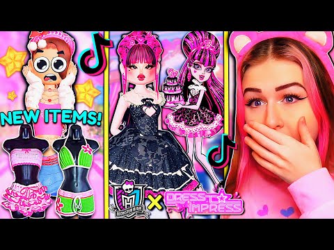 VALENTINES Day *TIKTOKS* To Get EXCITED For The BIG UPDATE In DRESS TO IMPRESS! | ROBLOX