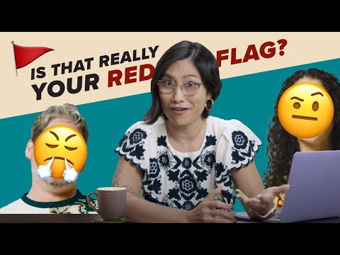 Therapist Reacts to Dating Red Flags 🚩 💑 🚩