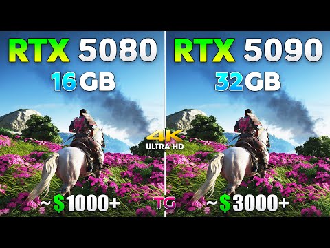 RTX 5080 vs RTX 5090 - Test in 11 Games | 4K