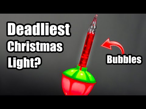 The "Deadly" Bubble Christmas Light Explained