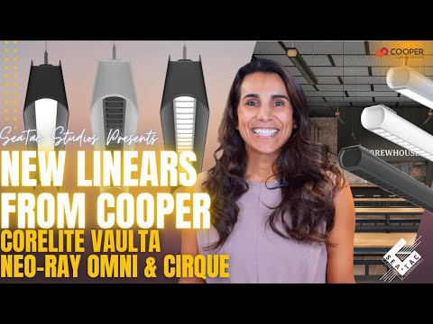 Cooper Lighting Solutions: Corelite Vaulta Linear + NeoRay Omni and Cirque