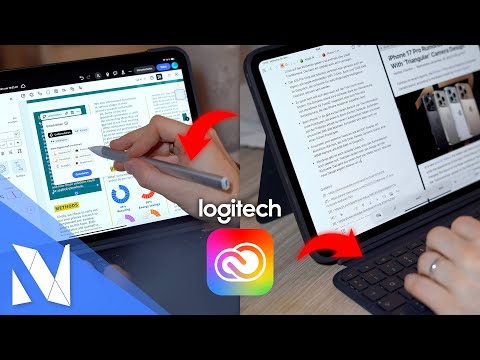 Hole MEHR aus dem iPad Pro heraus! - Logitech Combo Touch + Adobe Apps  | Nils-Hendrik Welk